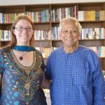 Besprechung mit Professor Yunus in Dhaka